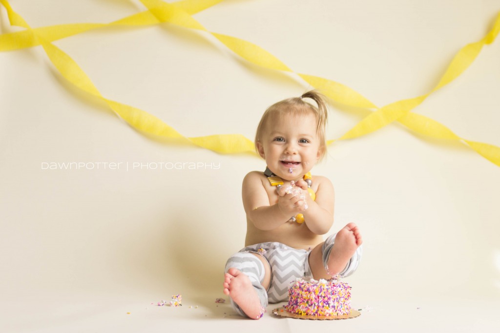 big girl Hollis | one year old | cake smash {Maple Valley newborn photographer}