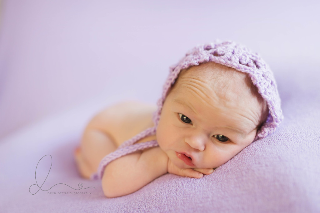 baby girl | newborn photography workshop | Bellevue - Seattle newborn baby photographer