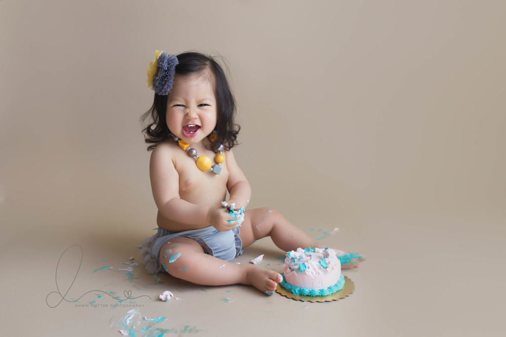 cake smash session | one year photos | auburn - maple valley baby photographer