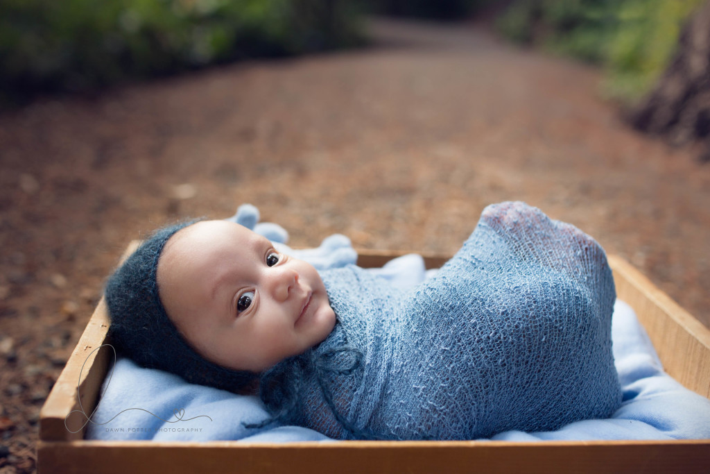 two month baby boy newborn session outdoors | seattle maple valley newborn baby photographer