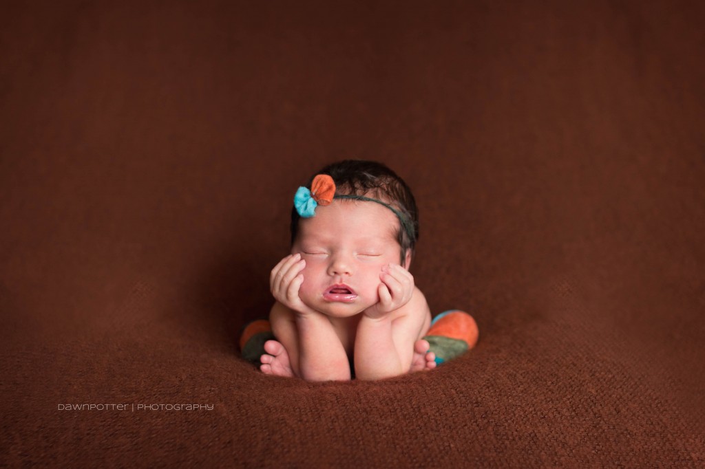 sleepy baby girl | Seattle area newborn photographer-8