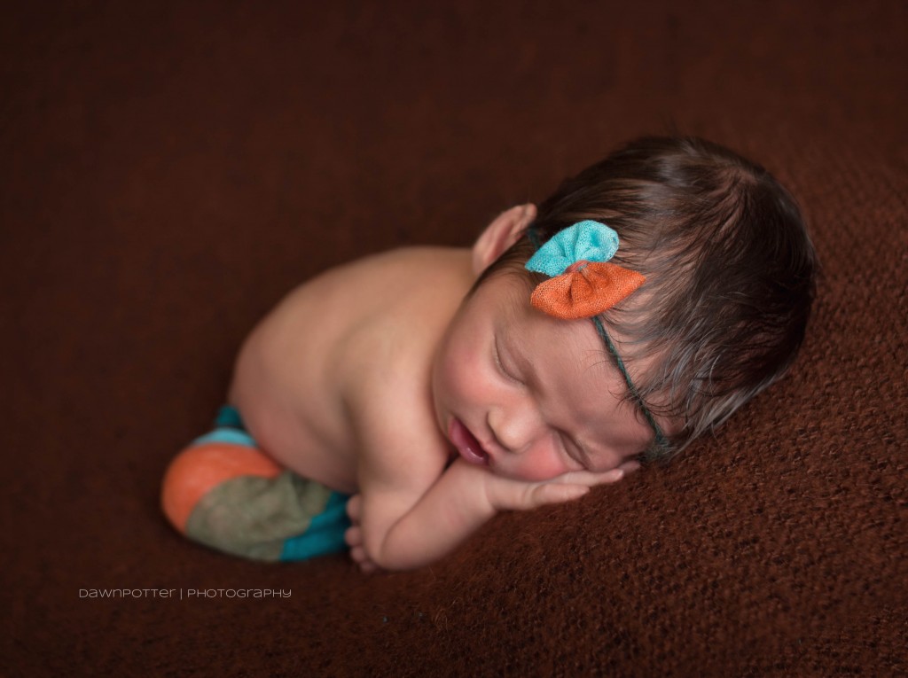 sleepy baby girl | Seattle area newborn photographer-9