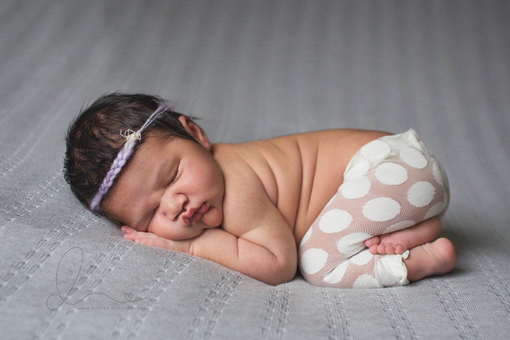 10 pound baby girl Seattle Newborn Photography Dawn Potter Photography