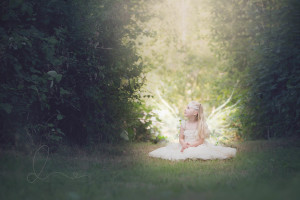 child with fairy wings | Maple Valley children's photographer