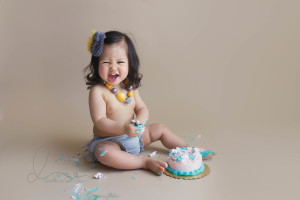 cake smash session | one year photos | auburn - maple valley baby photographer
