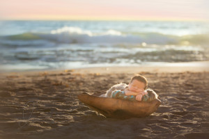 Beach newborn session | Seattle Kirkland newborn-baby photographer