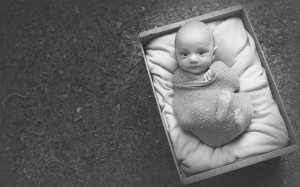 two month baby boy newborn session outdoors | seattle maple valley newborn baby photographer