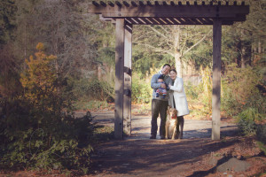 winter family session | family of three | issaquah family photographer