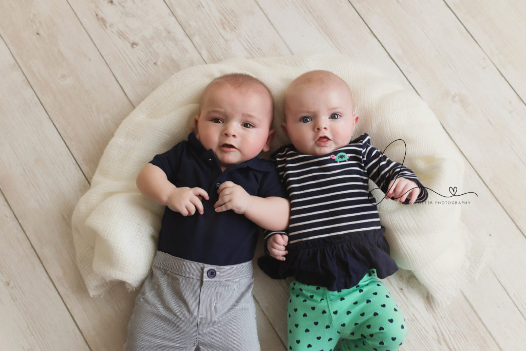 boy girl twin photo session | issaquah baby photographer