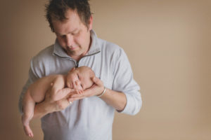 Issaquah newborn session | issaquah baby with dad