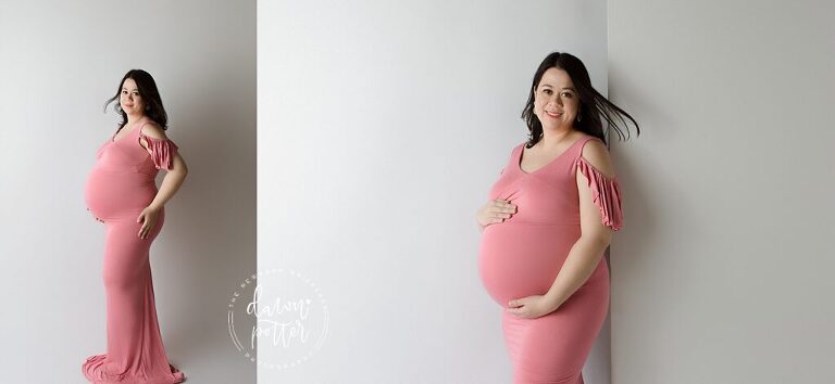 Studio Maternity Portraits Session