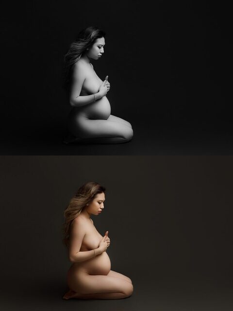 Seattle Studio Maternity Photographer
