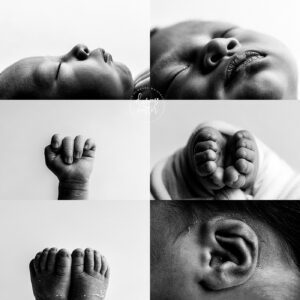 Seattle newborn photographer, newborn session Seattle, baby girl photography, sleepy newborn photos, newborn detail photography