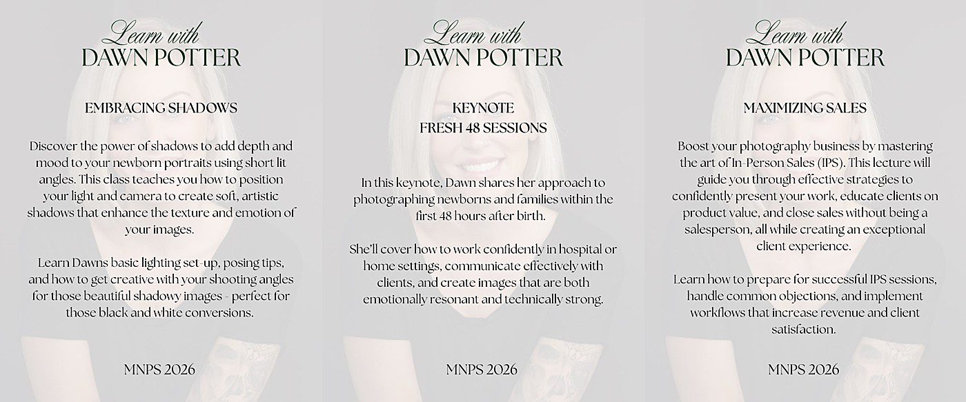 2026 Maternity and Newborn Photographers Summit